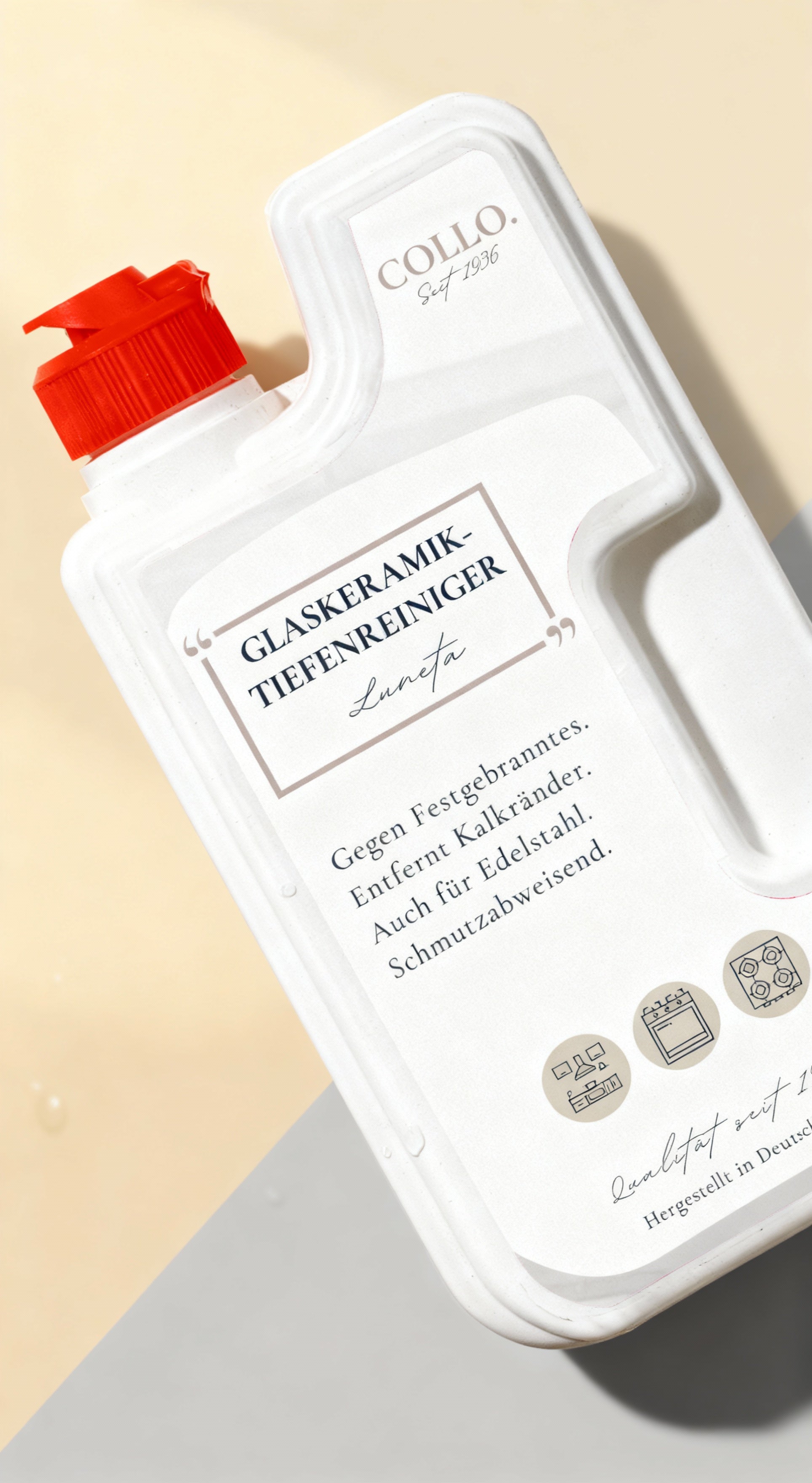 Luneta - Glaskeramik- und Ceranfeldreiniger | Edelstahlpflege