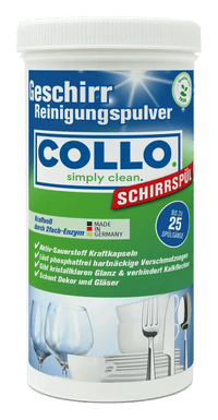 Thumbnail for Spülmaschinenpulver 200 g – Strahlendes Geschirr für unterwegs - 0086 - COLLO. simply clean.