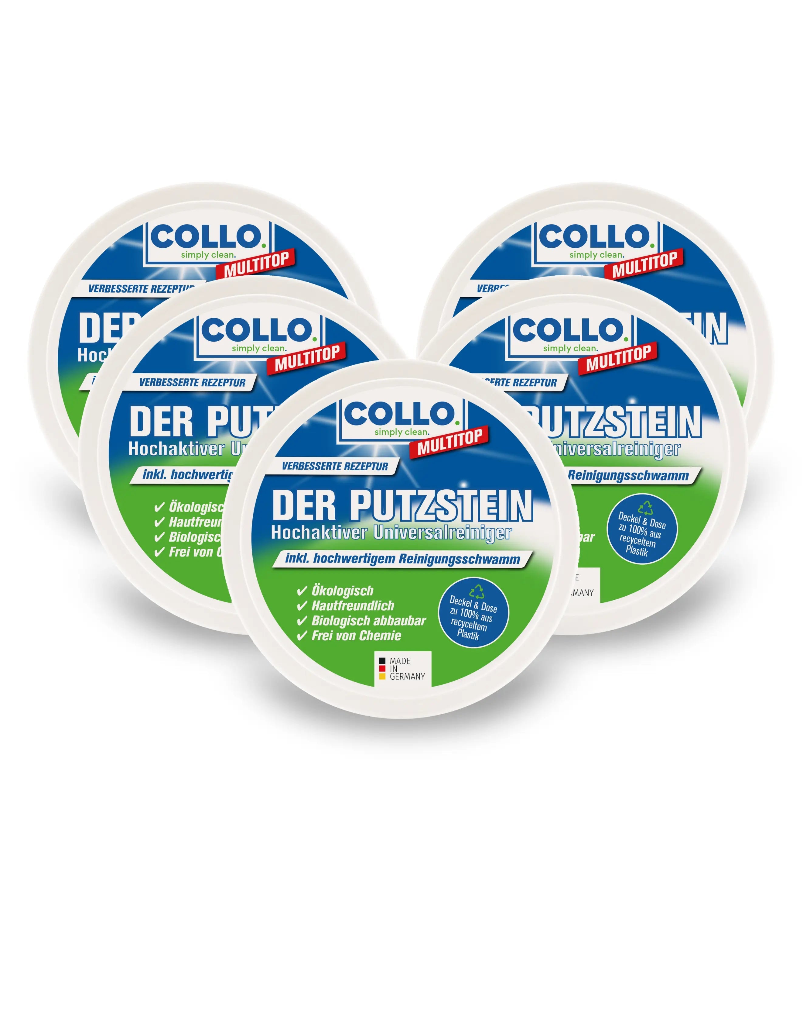 Vorteilsset: 5x Bio Putzstein - 0110.5 - COLLO. simply clean.