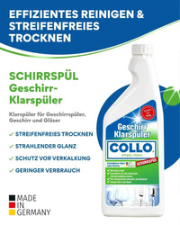 Thumbnail for Vorteilsset: 5x Klarspüler für Spülmaschinen - 0084.5 - COLLO. simply clean.