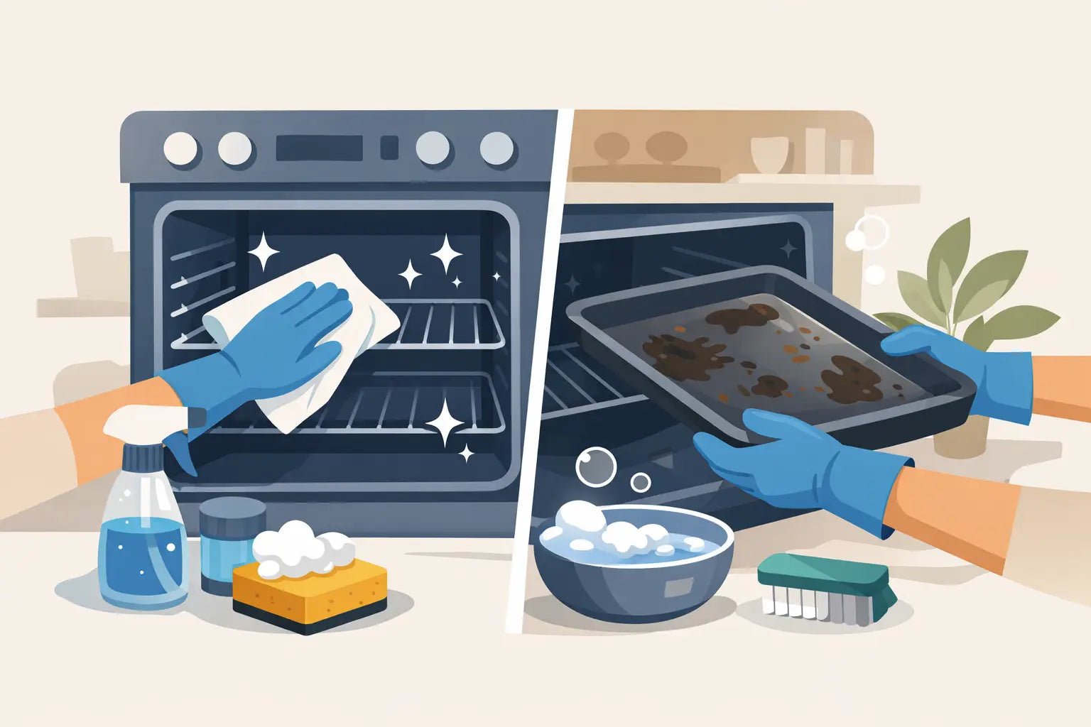 Ratgeber zum Backofen richtig reinigen im Alltag