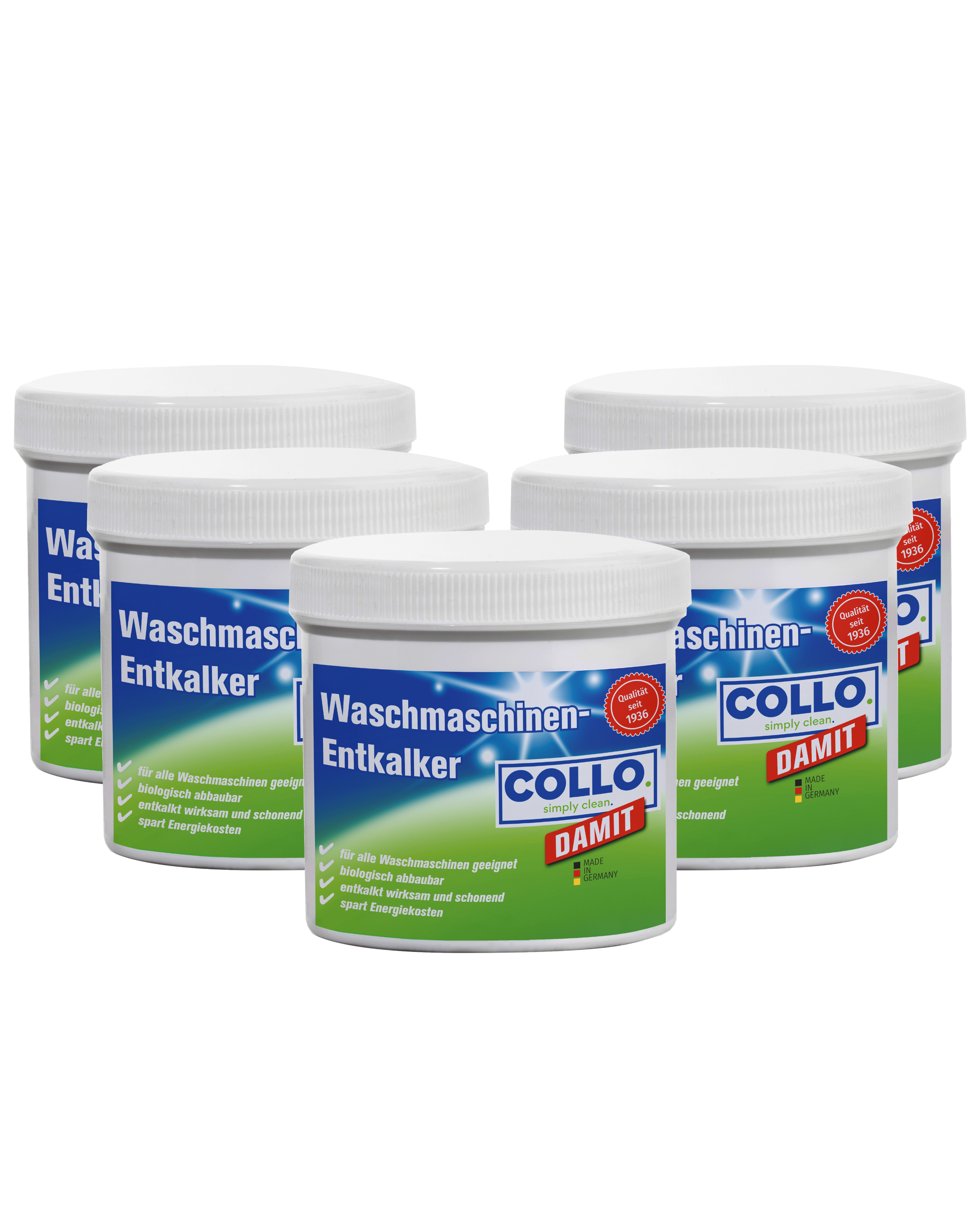 Vorteilsset: 5x Damit - Waschmaschinenentkalker