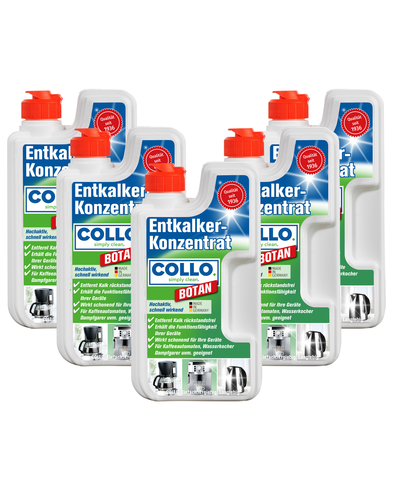 Vorteilsset: 5x Botan - Premium Entkalker