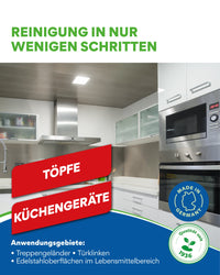 Thumbnail for Edelstahlpflege für Haushalt und Gewerbe