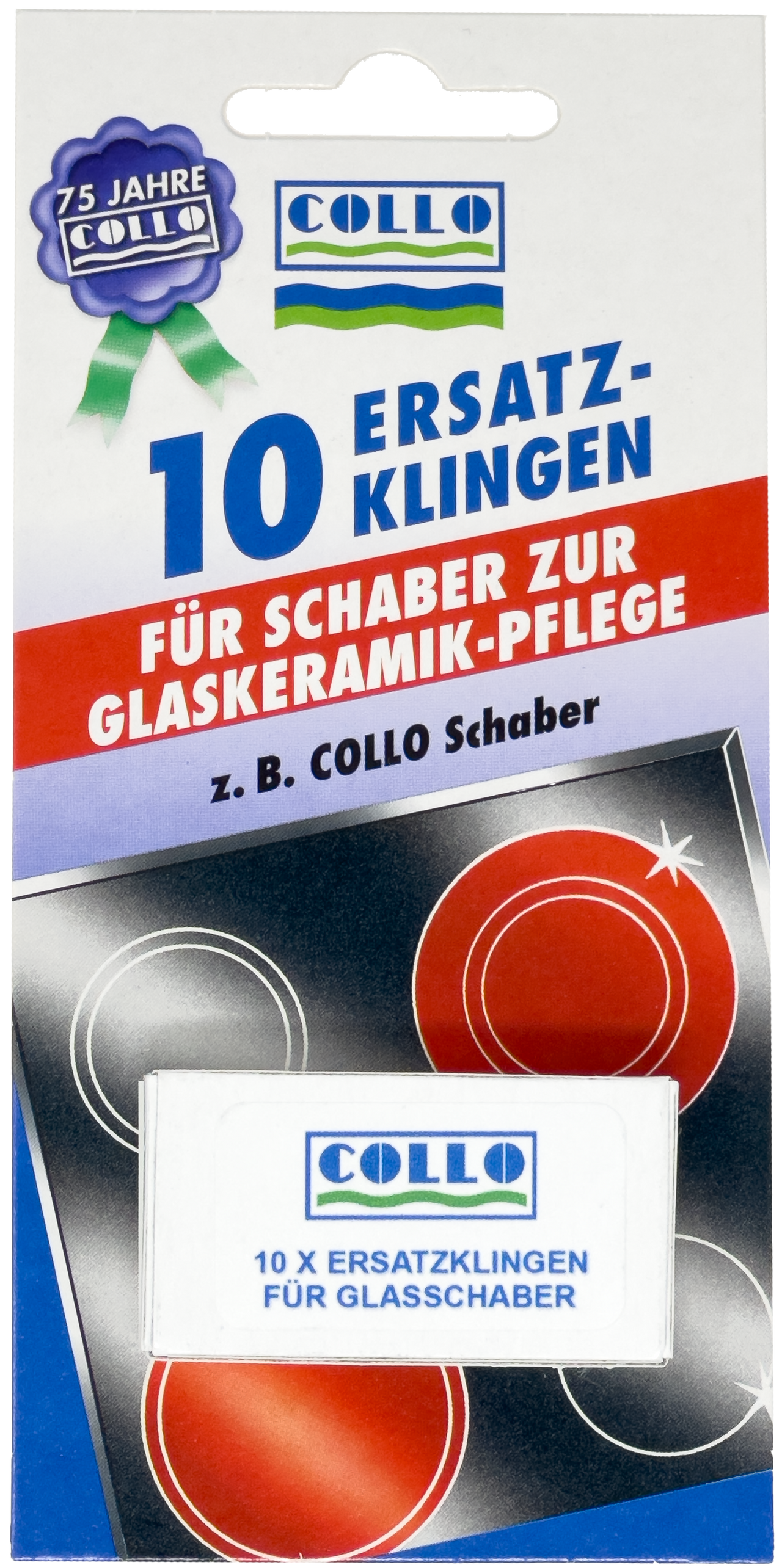 Bundle: Ceranfeldschaber + Ersatzklingen - COLLO. simply clean.