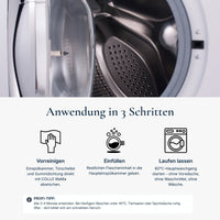 Thumbnail for Anwendung in 3 Schritten Waschmaschinenreiniger