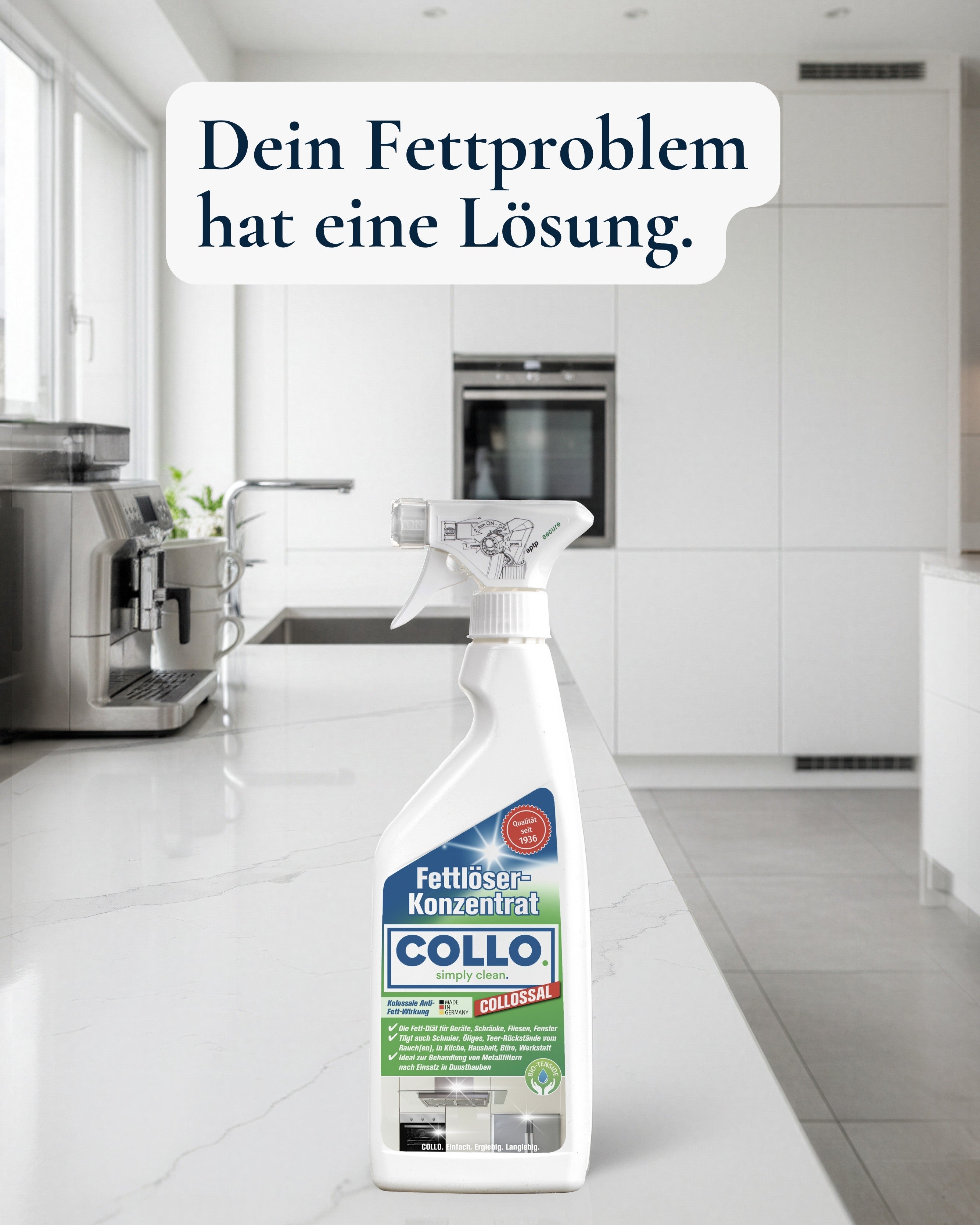Fettlöser für Küche & Grill - 0010 - COLLO. simply clean.