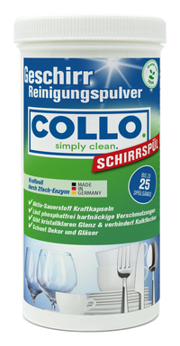 Thumbnail for Geschirrspülpulver / Spülmaschinenpulver - 200 g Probiergröße - COLLO. simply clean.