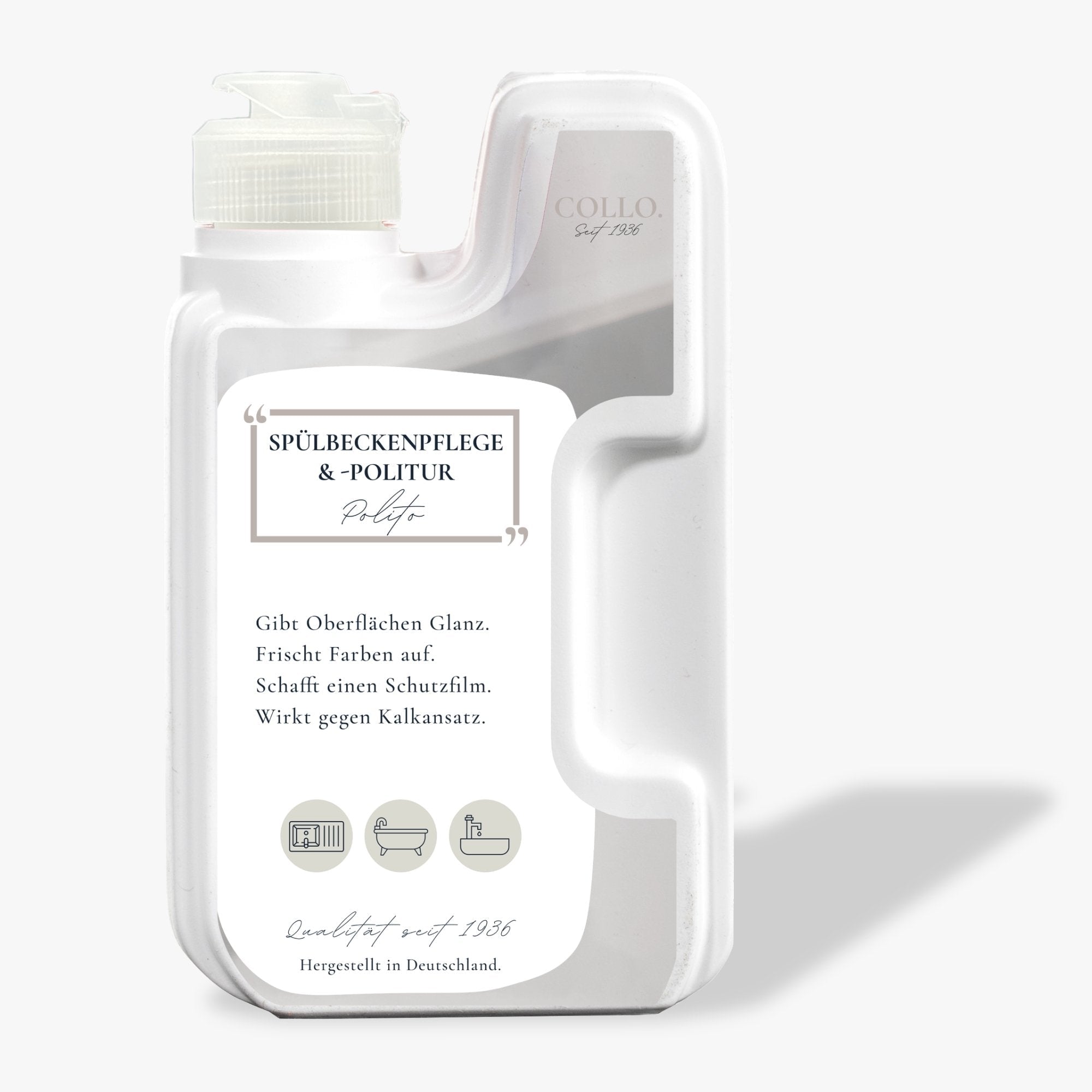 POLITO Granitspülen - Pflege & Versiegelung - für alle Materialien - 0062 - COLLO. simply clean.