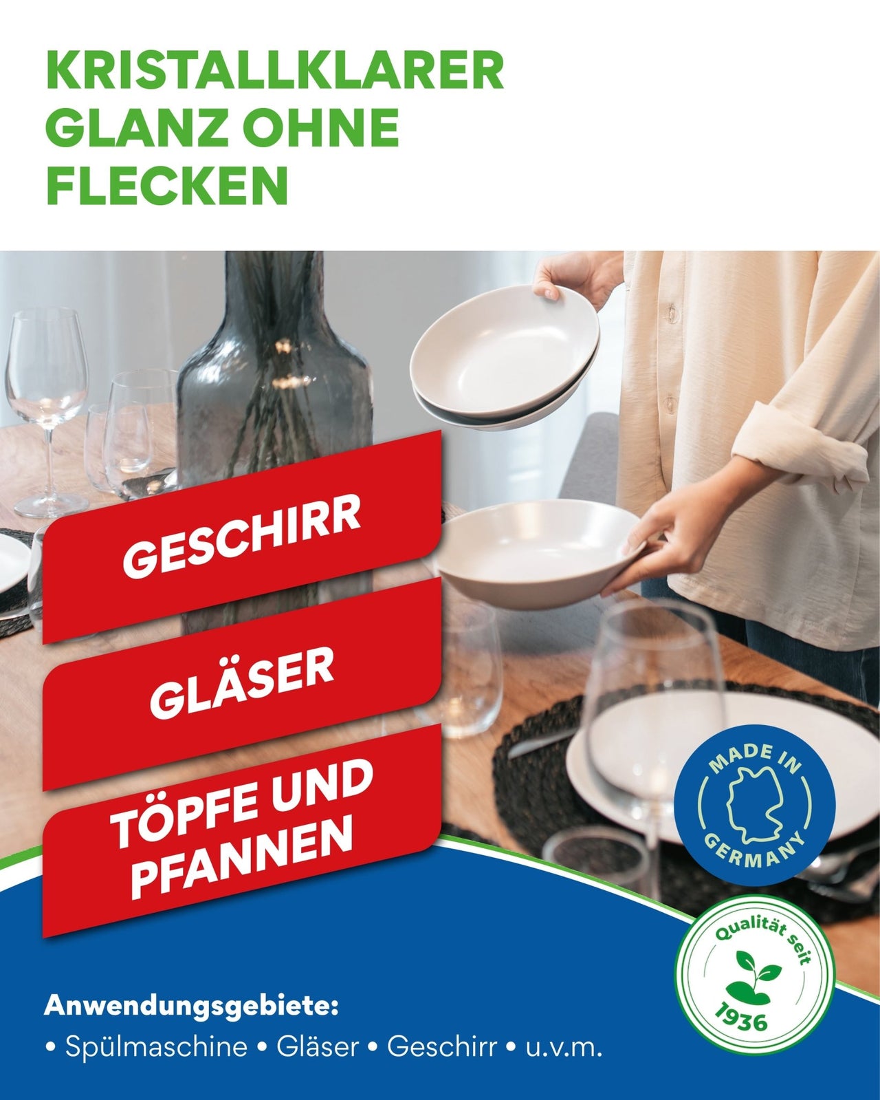 Klarspüler für strahlendes Geschirr - 0084 - COLLO. simply clean.