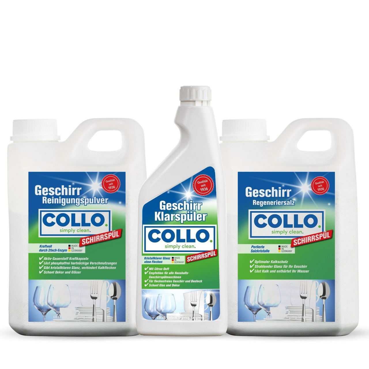 Bundle "Geschirrglanz" - 0500 - COLLO. simply clean.