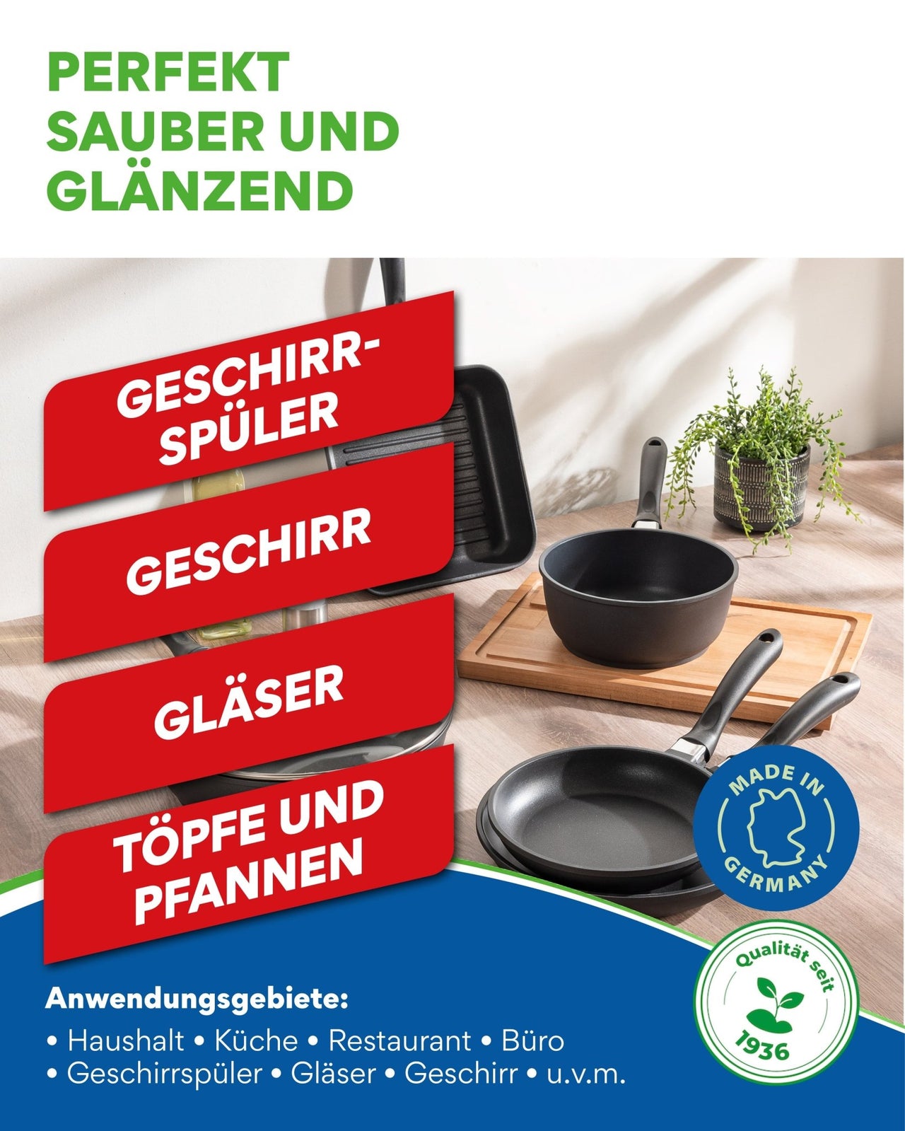 Kalkschutz für Geschirrspüler mit Regeneriersalz