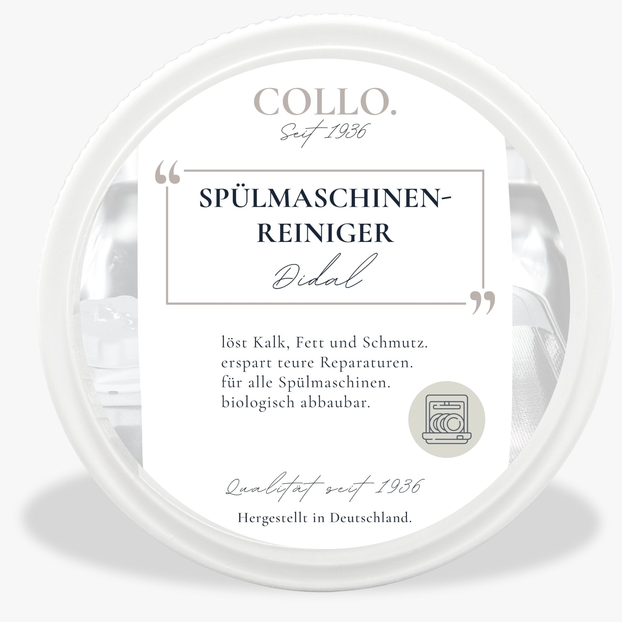 Spülmaschinenreiniger DIDAL gegen Kalk, Fett & Ablagerungen - 0023 01 - COLLO. simply clean.