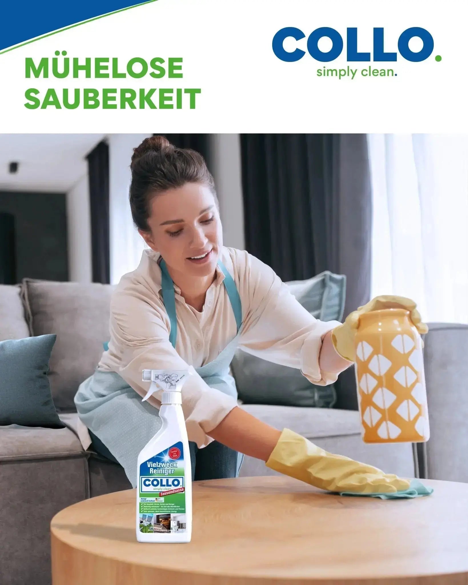 Tausendsassa Vielzweckreiniger für Küche & Haushalt - COLLO. simply clean.