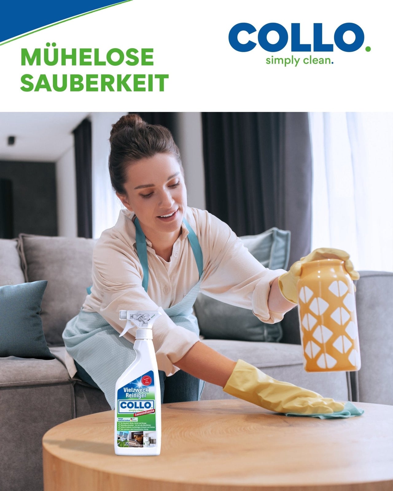 Tausendsassa Vielzweckreiniger für Küche & Haushalt - COLLO. simply clean.