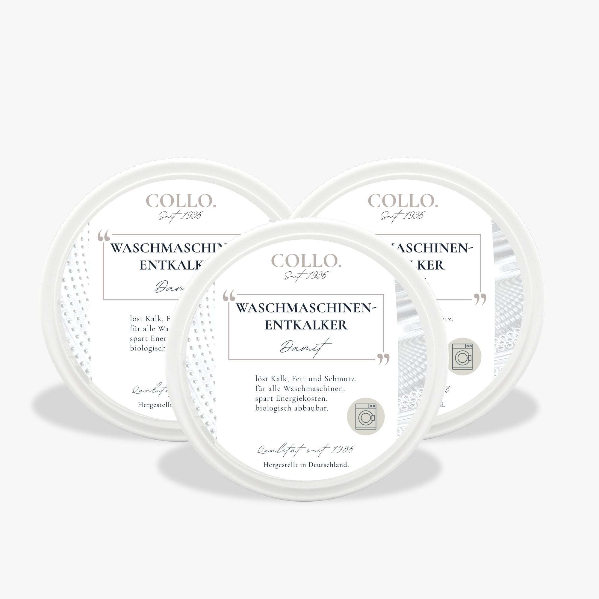 Vorteilsset: 3x Damit - Waschmaschinenentkalker - 0022 01.3 - COLLO. simply clean.