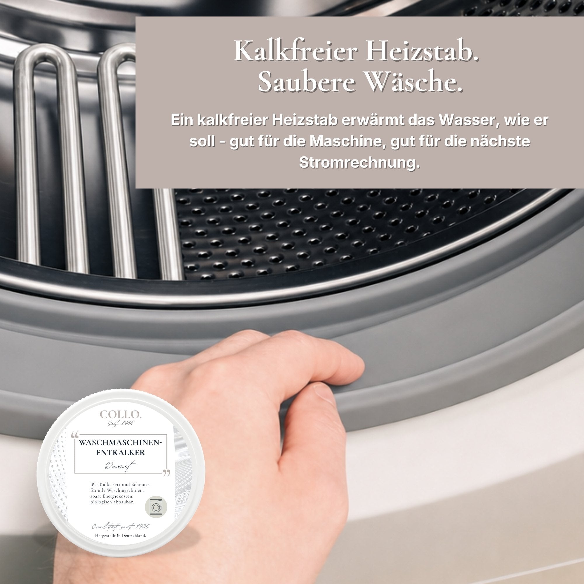 Vorteilsset: 3x Damit - Waschmaschinenentkalker - 0022 01.3 - COLLO. simply clean.