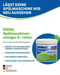 Thumbnail for Vorteilsset: 5x Didal - Spülmaschinenreiniger - Spülmaschine reinigen - 0023 01.5 - COLLO. simply clean.