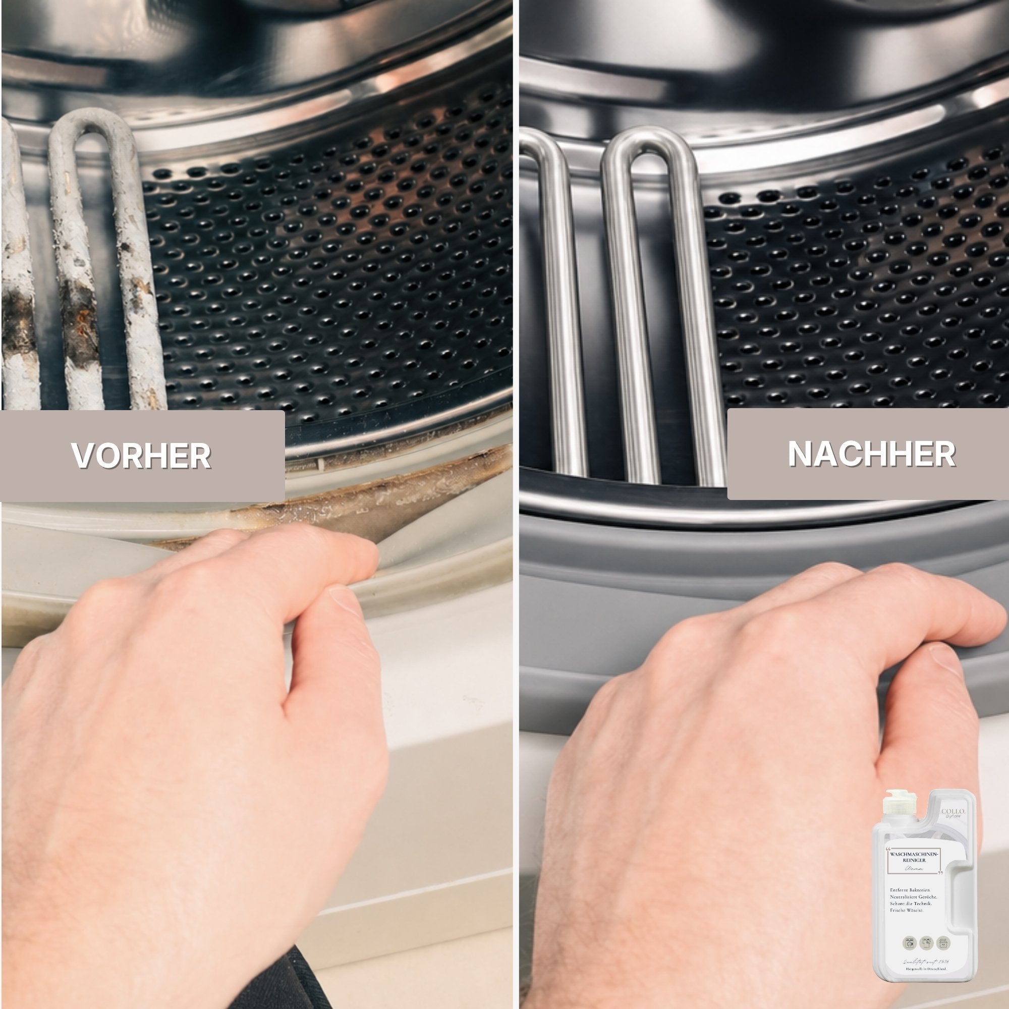 Vorteilsset: 5x Hygienischer Waschmaschinenreiniger - 0006.5 - COLLO. simply clean.