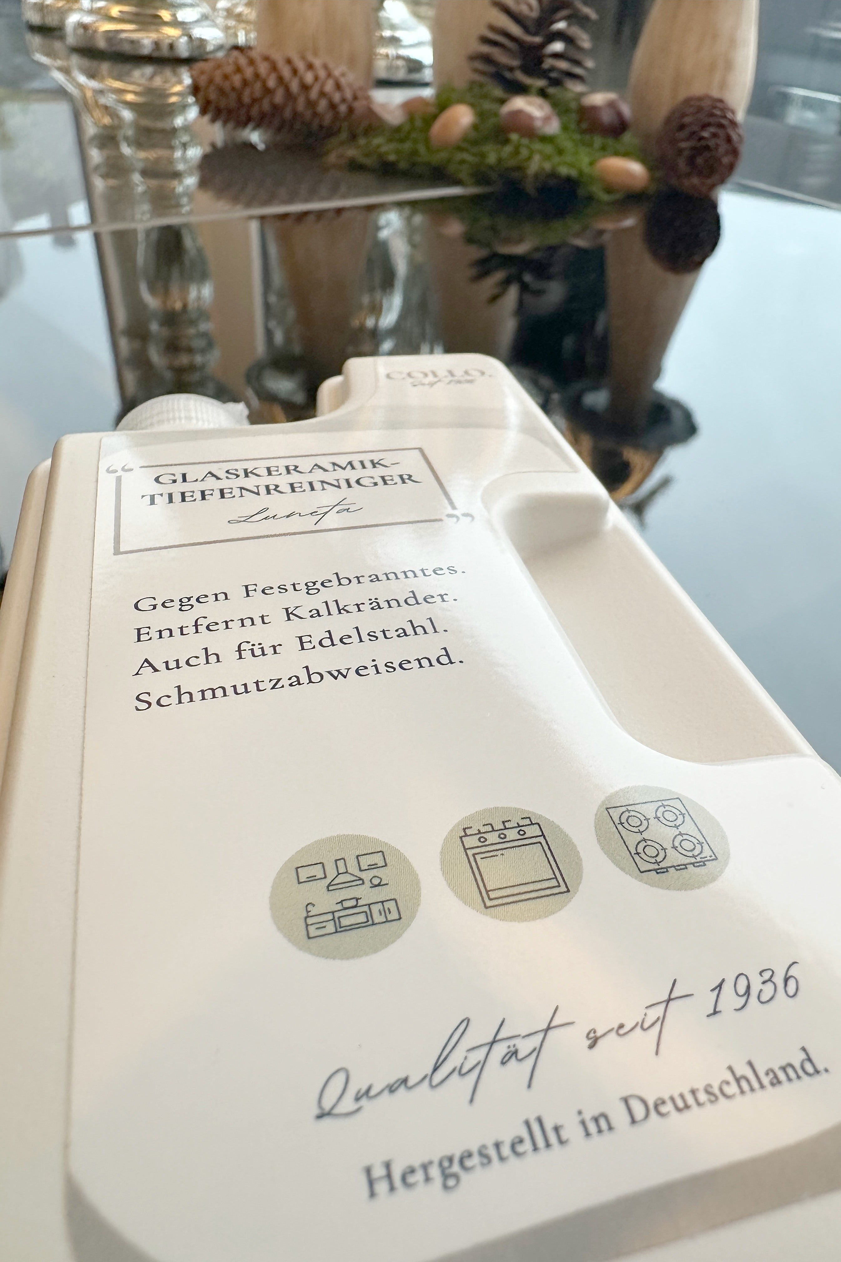 Vorteilsset: 5x Luneta - Glaskeramik - und Ceranfeldreiniger | Edelstahlpflege - 0065.5 - COLLO. simply clean.