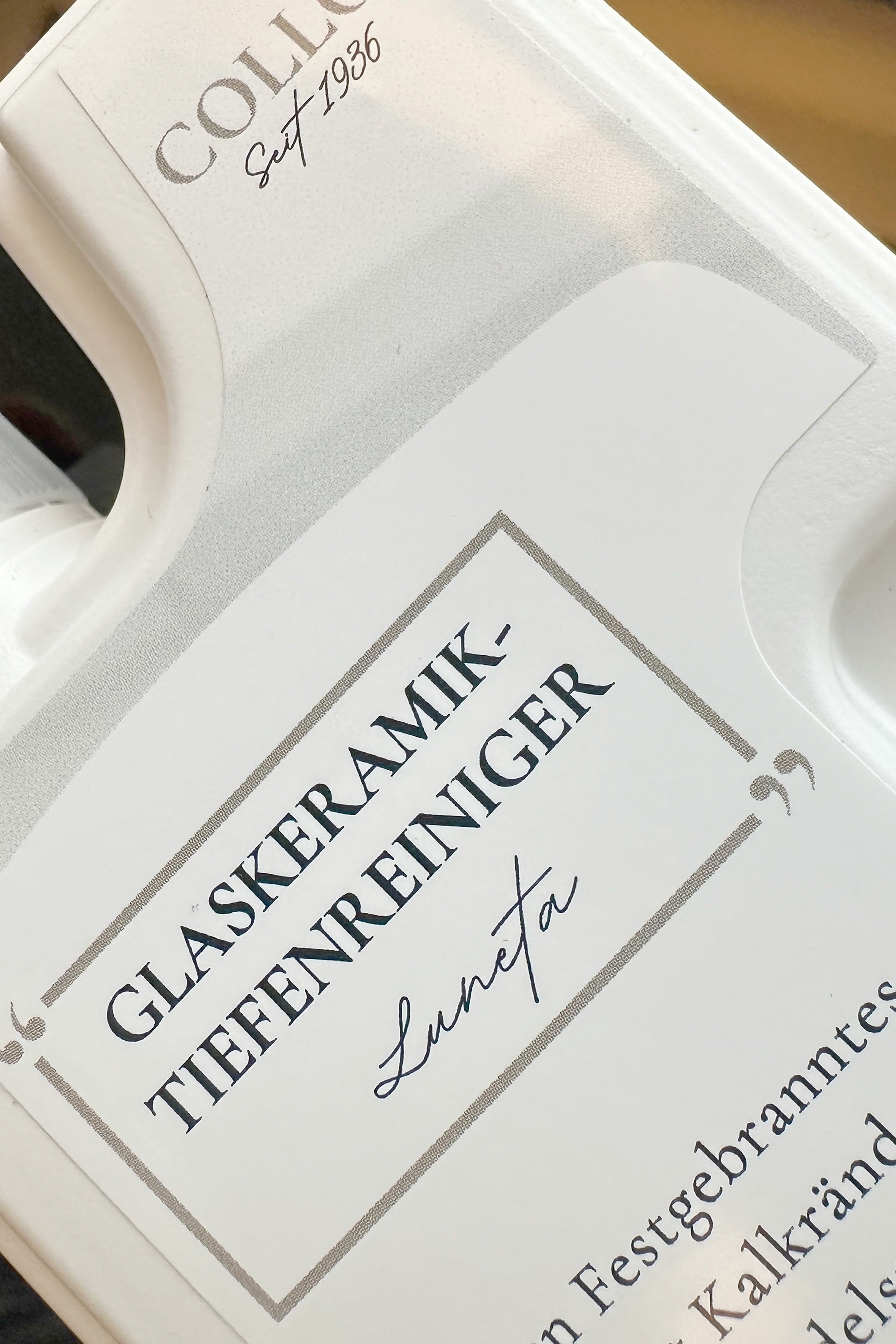 Vorteilsset: 5x Luneta - Glaskeramik - und Ceranfeldreiniger | Edelstahlpflege - 0065.5 - COLLO. simply clean.