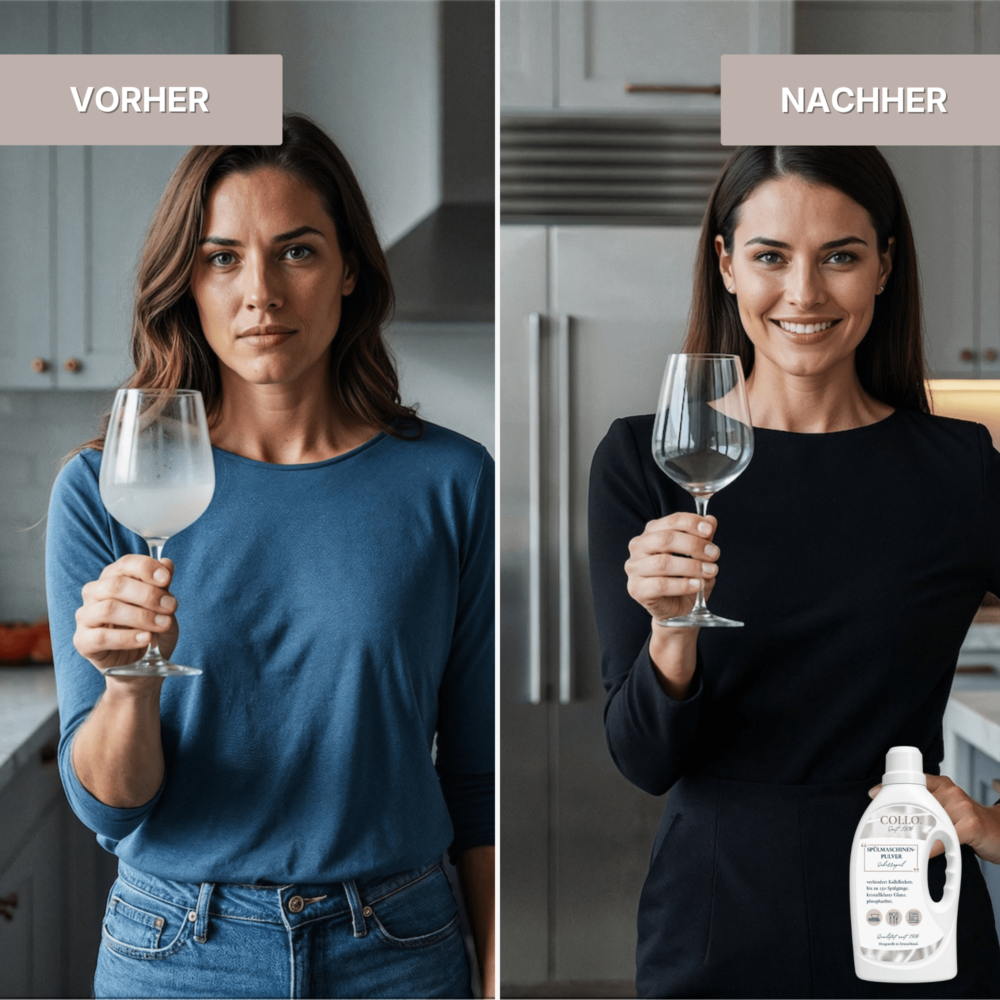 Vorher Nachher Vergleich
